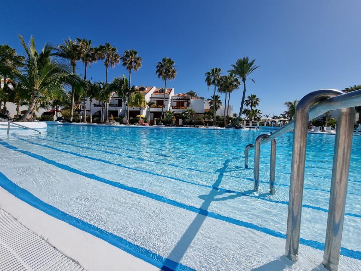 Studio Apartment No 1 Directly On The Beach And Sea, Terrace, Heated Pool, Wifi 플라야데라스아메리카스 외부 사진