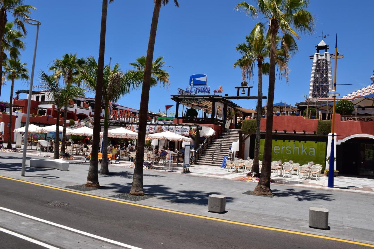 Studio Apartment No 1 Directly On The Beach And Sea, Terrace, Heated Pool, Wifi 플라야데라스아메리카스 외부 사진
