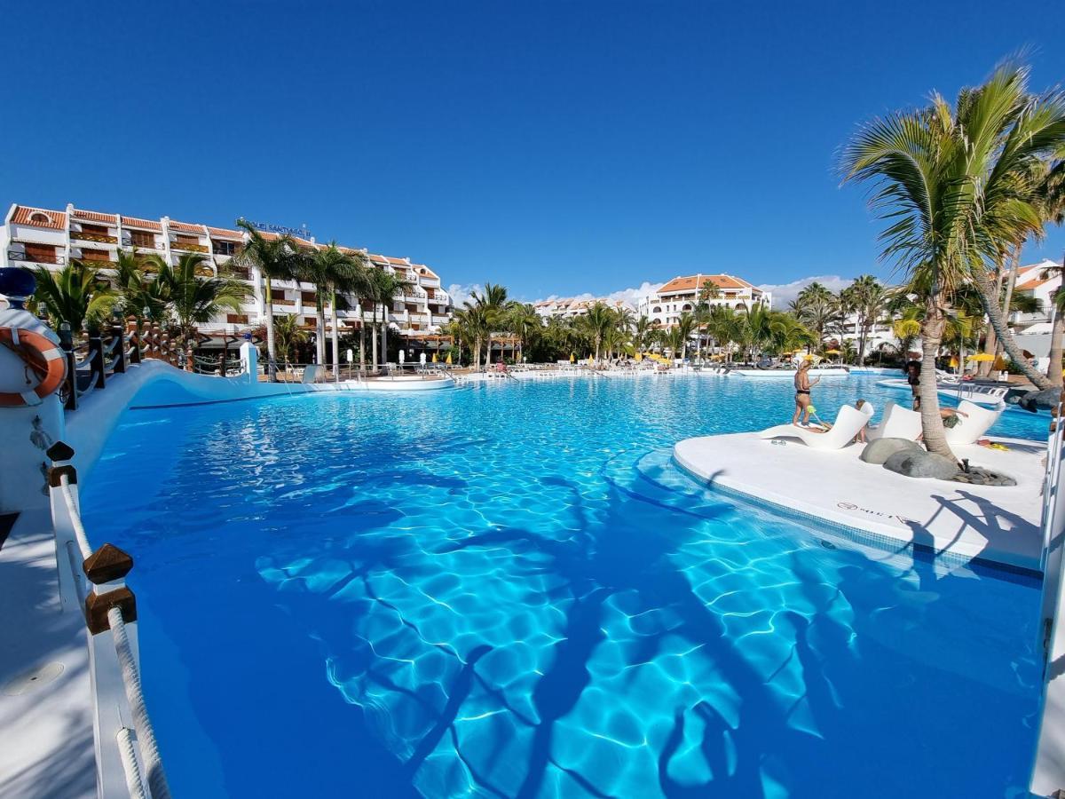 Studio Apartment No 1 Directly On The Beach And Sea, Terrace, Heated Pool, Wifi 플라야데라스아메리카스 외부 사진